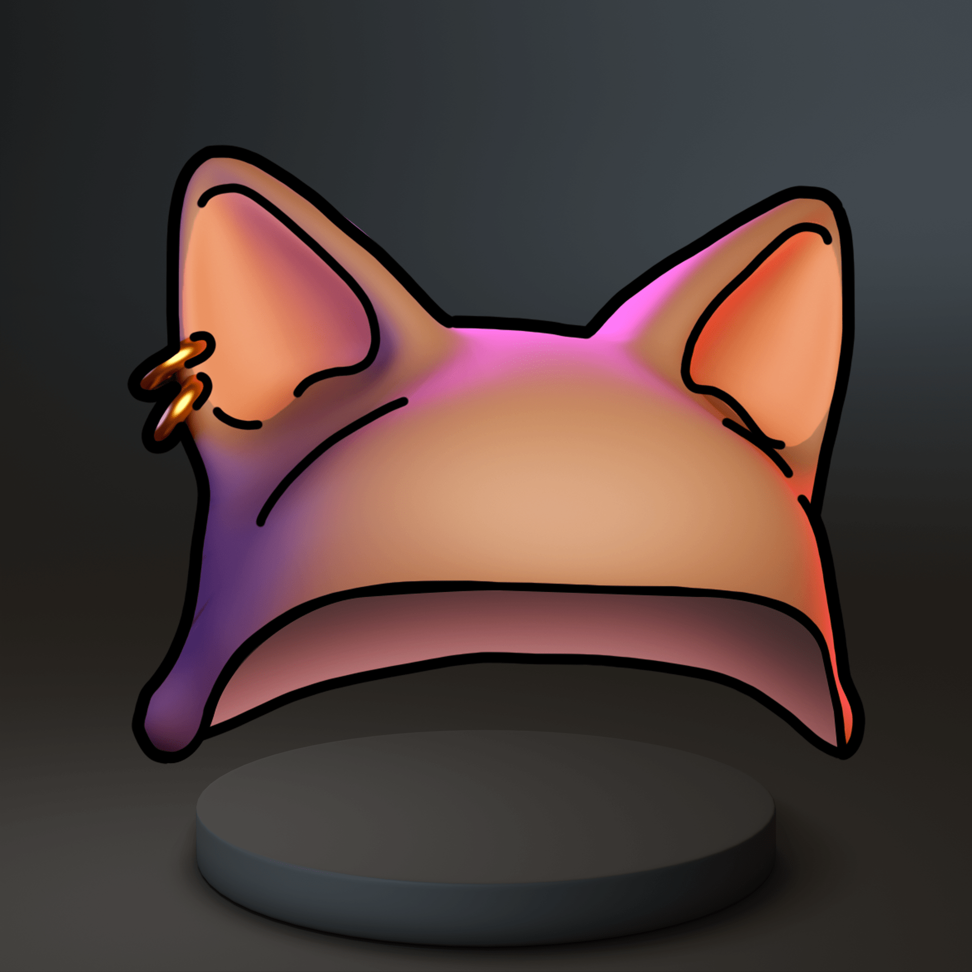 COC x 3moji Cat Cap